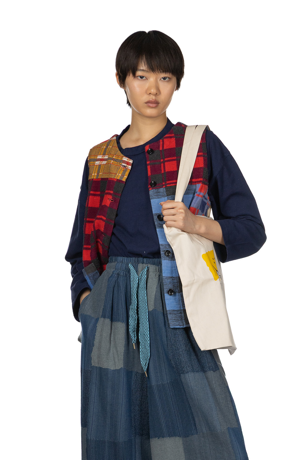 Tigre Brocante - Euro Heavy Flannel Shirt Mix Tunic Vest